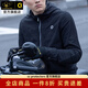 CC PROTECTORS摩托車(chē)騎行服男女夏季透氣安全防摔機車(chē)賽車(chē)服休閑外套夾克春秋 黑色帶護胸(七塊護具) L