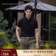 Tommy Hilfiger【輕柔感】夏男珠地網(wǎng)眼商務(wù)純色修身短袖T恤翻領(lǐng)POLO