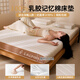 阿爾皮納袋鼠乳膠床墊遮蓋物1.8x2米床褥子加厚記憶海綿軟墊子單雙人學(xué)生宿舍 【鎮店之寶】高級棕-厚約10cm 雙人床：180x200cm【不易塌陷 塌陷包賠】