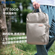 宜麗客（ELECOM）輕便通勤雙肩包電腦包筆記本出差旅行off toco學(xué)生書(shū)包男女生背包 香檳杏L