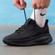 耐克（NIKE） 男鞋 VOMERO 18 邁柔運動(dòng)鞋健身訓練緩震舒適透氣輕質(zhì)休閑跑步鞋 HQ7001-001 /黑武士 VOMERO 18 GTX 41