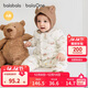 巴拉巴拉童裝連體衣新生兒2025新款冬裝爬服加厚男女?huà)胪路?08425133202