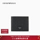 EMPORIO ARMANI/阿瑪尼官方旗艦【圣誕禮物】男皮革錢(qián)夾錢(qián)包卡包秋冬 UC001-黑色 均碼