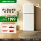 金松112升 雙門(mén)冷藏冷凍 網(wǎng)紅小冰箱 復古冰箱 家用小型電冰箱 租房客廳可愛(ài)INS風(fēng)冰箱 慕斯白