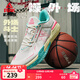 匹克態(tài)極外場(chǎng)斗士籃球鞋男冬季新品外場(chǎng)耐磨實(shí)戰透氣運動(dòng)鞋低幫球鞋男 【冰淇淋】超輕白色/綠 42
