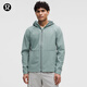 lululemon丨Cross Chill 男士運動(dòng)夾克運動(dòng)外套 LM4AIDS 隕坑綠 M