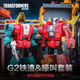 變形金剛（Transformers）兒童男孩玩具新年禮物世代精選G2機器恐龍鐵渣、嚎叫套裝G1375