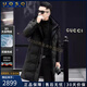 UOSO輕奢品牌男士羽絨服男冬季中長(cháng)款加厚大碼加絨加厚高端外套男 預估到手價(jià)2899 M 170碼【適合100斤-120斤】