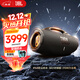 JBL BOOMBOX4 音樂(lè )戰神四代 藍牙音箱 戶(hù)外音箱 IP68防塵防水 Hifi音質(zhì)派對音響 購物推薦 戰神4 黑色