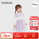 巴拉巴拉balaOne兒童連衣裙女2025冬針織網(wǎng)紗裙公主裙IP208425111004