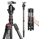 曼比利（Manbily） EP-255C 碳纖維三腳架便攜相機單反三腳架微單攝影攝像旋鎖三角架手機相機通用支架 EP-255C【球型云臺款】