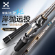 哈斯達（HISTAR）斬浪二代遠投路亞竿翹嘴岸拋海鱸竿 3.0米極限直柄MH【S1002MH】