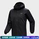 始祖鳥(niǎo)（ARC'TERYX）ATOM HOODY 刺繡Logo戶(hù)外耐磨防水防風(fēng)保暖連帽棉服外套 男款 Black/黑色 L