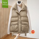 絲柏舍純色立領(lǐng)棉馬夾女2025秋冬新款時(shí)尚簡(jiǎn)約保暖疊穿馬甲