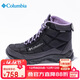 哥倫比亞哥倫比亞女鞋25秋冬高幫抓地登山鞋防寒徒步鞋保暖冬靴BL5828 012