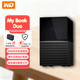 西部數據（WD） My Book桌面移動(dòng)硬盤(pán)  3.5英寸 自動(dòng)備份 兼容MAC 安全加密 2盤(pán)位磁盤(pán)陣列 BOOK Duo 36TB