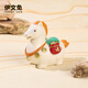 伊文兔（THE RABBIT IVEN）唐胖馬擺件可愛(ài)生肖馬擺件辦公室小馬擺件馬年文創(chuàng  )伴手禮新年禮物 唐胖馬擺件-馬上有福白