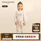 Teenie Weenie  Kids小熊童裝秋季款女寶寶休閑百搭衛衣衛褲兩件套 花灰色 100 cm