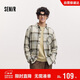 森馬（Semir）[商場(chǎng)同款]長(cháng)袖襯衫男純棉格紋外套2025春季上衣寬松101125105106