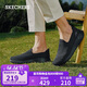 斯凱奇（SKECHERS）男鞋秋季薄款一腳蹬網(wǎng)面健步鞋軟底外穿運動(dòng)休閑鞋54609