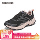 斯凱奇（Skechers）女鞋輕便休閑運動(dòng)鞋舒適透氣時(shí)尚129533C 黑色/粉紅色/BKPK 37 (240mm)