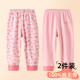 巴布豆兒童秋褲A類(lèi)純棉保暖居家貼身睡褲秋冬季男童女童內穿束腳打底褲