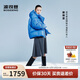 波司登25年冬羽絨服女士泡芙加厚連帽外套商場(chǎng)熱賣(mài)同款B250243102
