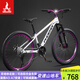 鳳凰山地自行車(chē)成年人男士女士學(xué)生變速碟剎減震全軸承山地車(chē)土坡車(chē) 珍珠白/藍圖變速/鋁合金車(chē)架 26英寸（身高160-180左右） 24速-標準變速