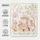萊茵森嬰兒隔尿墊純棉防水透氣兒童寶寶床單可水洗大尺寸姨媽生理期床墊 【森林派對】7A抗菌 建議買(mǎi)2-3條 80*100cm
