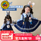 G.duck小黃鴨朱迪兔子警官衣服女童連衣裙春秋兒童生日禮服洛麗塔公主裙 裙子送蘿卜 140 （建議身高130cm 10-11歲cm
