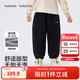 巴拉巴拉童裝兒童褲子2025秋冬裝男女童加絨加厚保暖長(cháng)褲親子209425108205