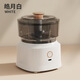 【國貨嚴選】廚房多功能料理機無(wú)線(xiàn)電動(dòng)絞肉機家用搗蒜器寶寶輔食機攪蒜器 白色
