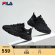 FILA斐樂(lè )女鞋跑步鞋火星二代復古老爹鞋運動(dòng)鞋休閑慢跑鞋MARS Ⅱ 黑色-BK-F12W141116F 39