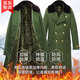 際華 3565軍大衣男老式棉大衣冬季加厚加長(cháng)款保安大衣黃防寒服東北棉襖棉服 綠絨里款-可拆洗