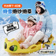 邁樂(lè )酷滑雪板兒童雪橇板冰車(chē)爬犁寶寶雪車(chē)滑草板單板雪爬犁雪橇車(chē)滑沙板 明亮黃玩雪小工具【雪球夾+鏟子+坐墊】 加厚耐磨防側翻雙人小孩雪橇車(chē)