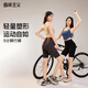 曲線(xiàn)主義五分鯊魚(yú)褲女運動(dòng)騎行瑜伽褲修身顯瘦外穿安全褲 顯瘦黑 1條 M碼