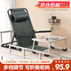 心楠床上靠背座椅支架宿舍大學(xué)生懶人沙發(fā)折疊便攜躺椅老人臥床折疊椅 綠色座椅帶扶手【8檔調節+調靠枕】
