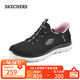斯凱奇（Skechers）閃穿鞋女鞋秋季網(wǎng)面健步鞋一腳蹬運動(dòng)跑步鞋軟底休閑鞋150284