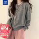 唐獅（TonLion）2025秋冬小刺繡百搭女開(kāi)衫