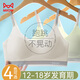 貓人少女內衣女文胸女童發(fā)育期初高中學(xué)生無(wú)痕小背心運動(dòng)防震胸罩白L