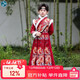 小淘孩男童漢服秋冬款國風(fēng)古裝兒童加絨加厚拜年服演出服表演服龍門(mén) 120