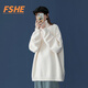 FSHE高領(lǐng)毛衣女寬松慵懶風學(xué)生百搭白色針織衫秋冬加厚2025年新款韓版 高領(lǐng)毛衣白色 XL