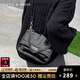 CinvaiKrose包包女包輕奢腋下包女士包包新款2026潮斜挎包大容量郵差包 黑色
