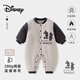 迪士尼（Disney）嬰兒衣服新生兒280g加厚連體衣外套夾棉服滿(mǎn)月寶寶外出保暖秋冬季