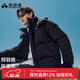 拓路者【冰川】羽絨服男款冬季加厚面包服戶(hù)外連帽防風(fēng)保暖羽絨外套男 星耀黑 XL