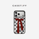 CASETIFY 氛圍感系列 波點(diǎn)蝴蝶結 適用于iPhone 17/16/15 Air/Pro/Max 蘋(píng)果手機殼 透明黑框Magsafe iPhone 17 Pro Max