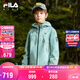 FILA斐樂(lè )兒童沖鋒外套2025年冬季男童中大童外套防風(fēng)防水戶(hù)外服