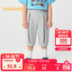 巴拉巴拉童裝寶寶褲子嬰兒男童休閑褲兒童七分褲寬松2025夏季208225113102