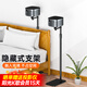阿斯克投影儀落地支架家用免打孔升降架子適用極米堅果當貝小米峰米小明投影機靠墻床頭支架