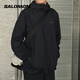 薩洛蒙（Salomon）男款 戶(hù)外運動(dòng)輕量保暖舒適連帽內搭棉服 MOUNTAIN FLEX JCKT HD 深黑色 C22980 L